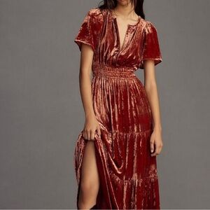 Velvet somorset Dress